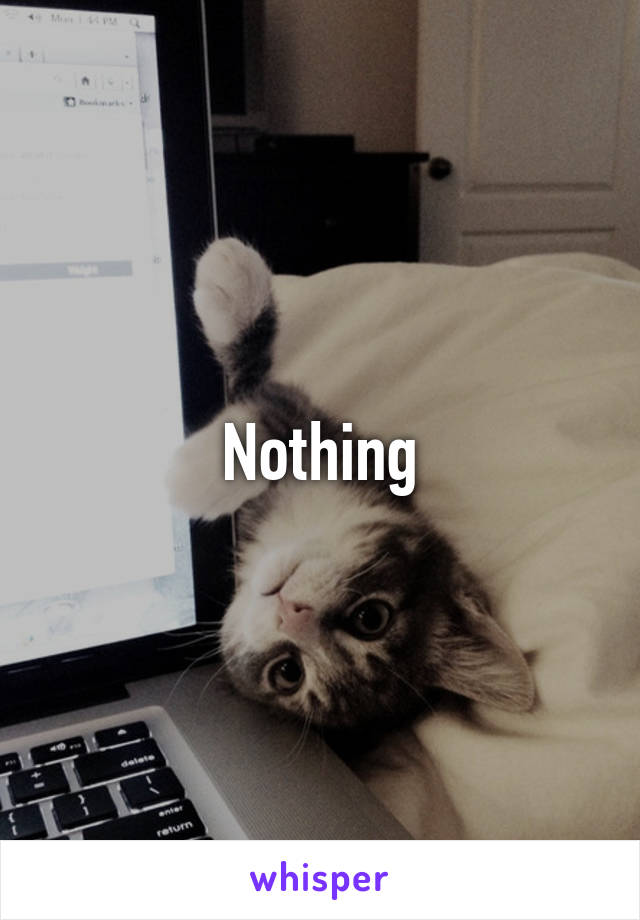 Nothing