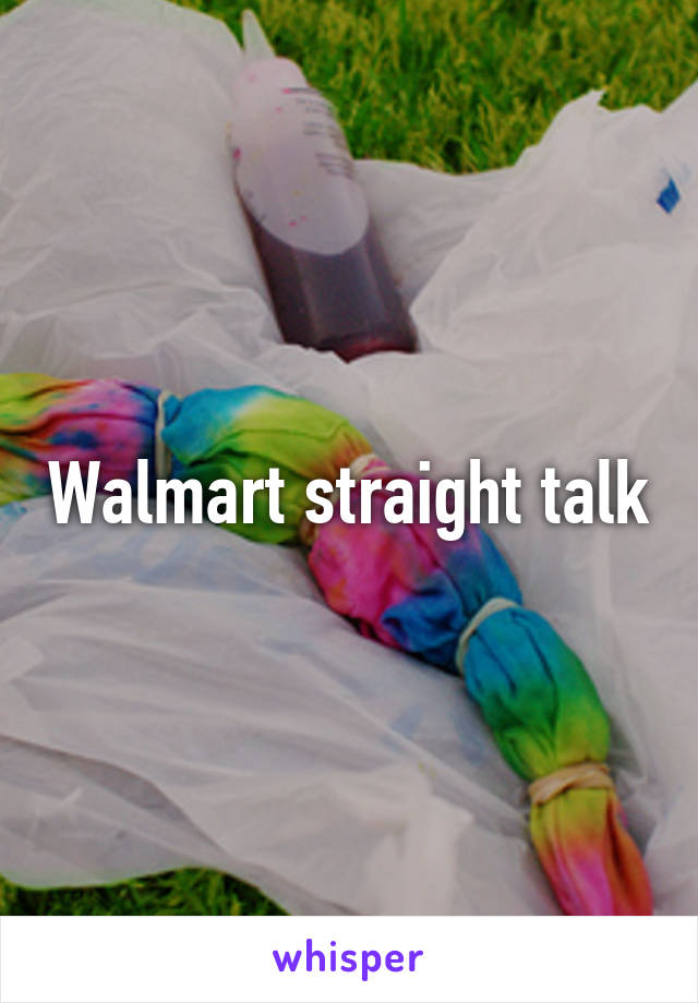 Walmart straight talk