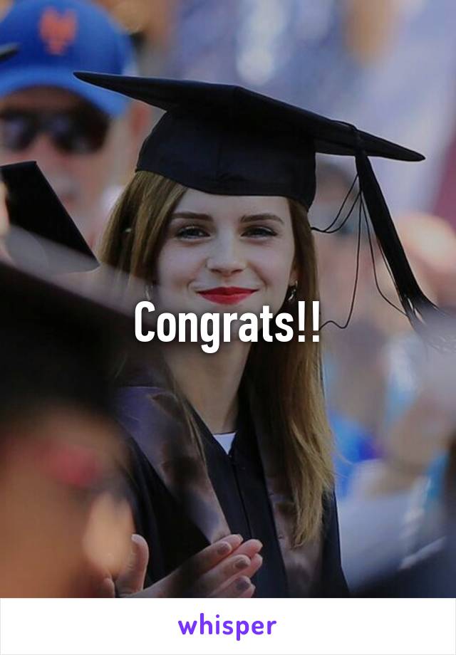 Congrats!!