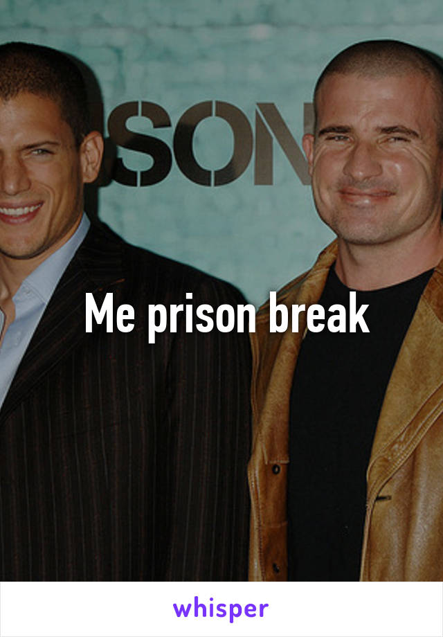 Me prison break