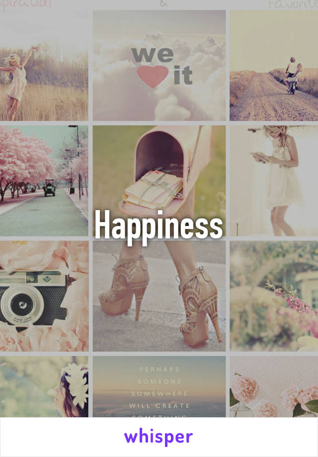 Happiness