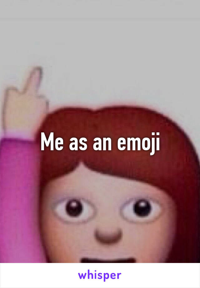 Me as an emoji