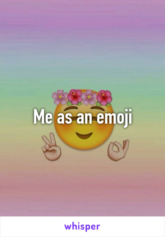 Me as an emoji