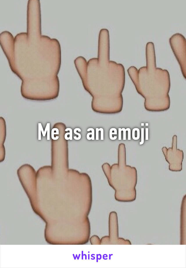 Me as an emoji