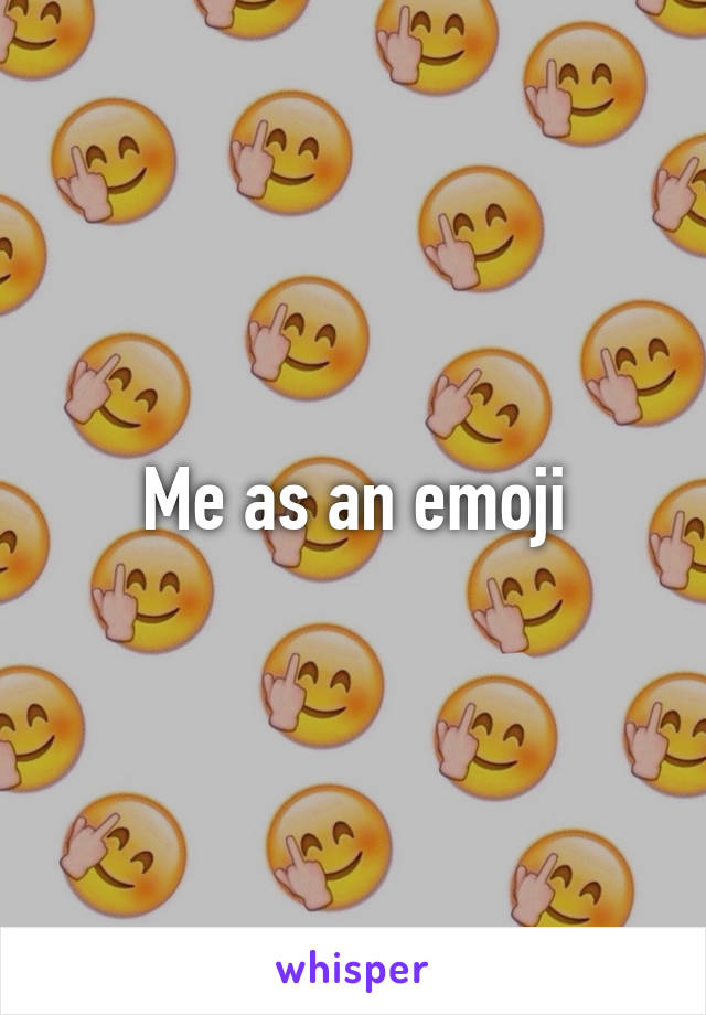 Me as an emoji