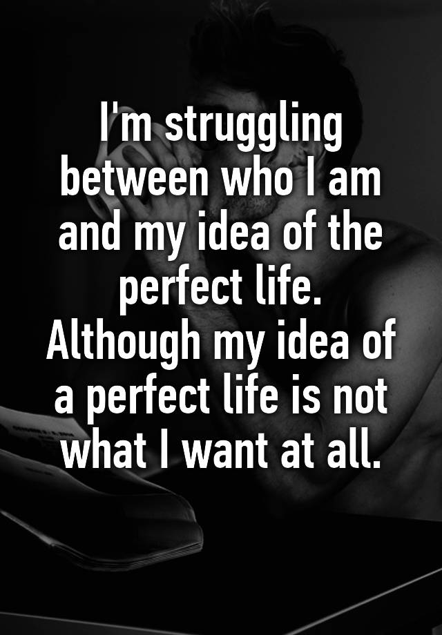 i-m-struggling-between-who-i-am-and-my-idea-of-the-perfect-life