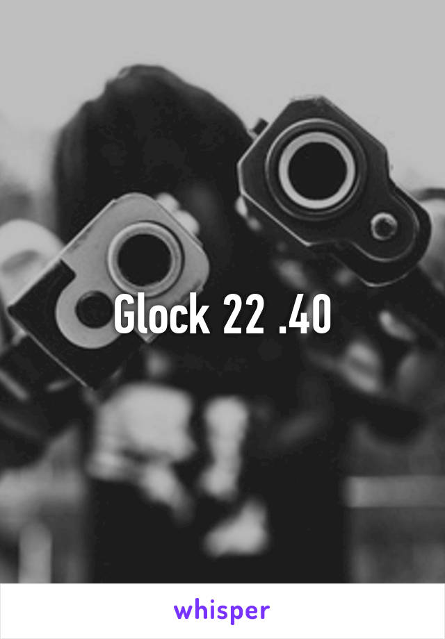 Glock 22 .40