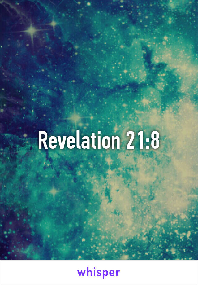 Revelation 21:8