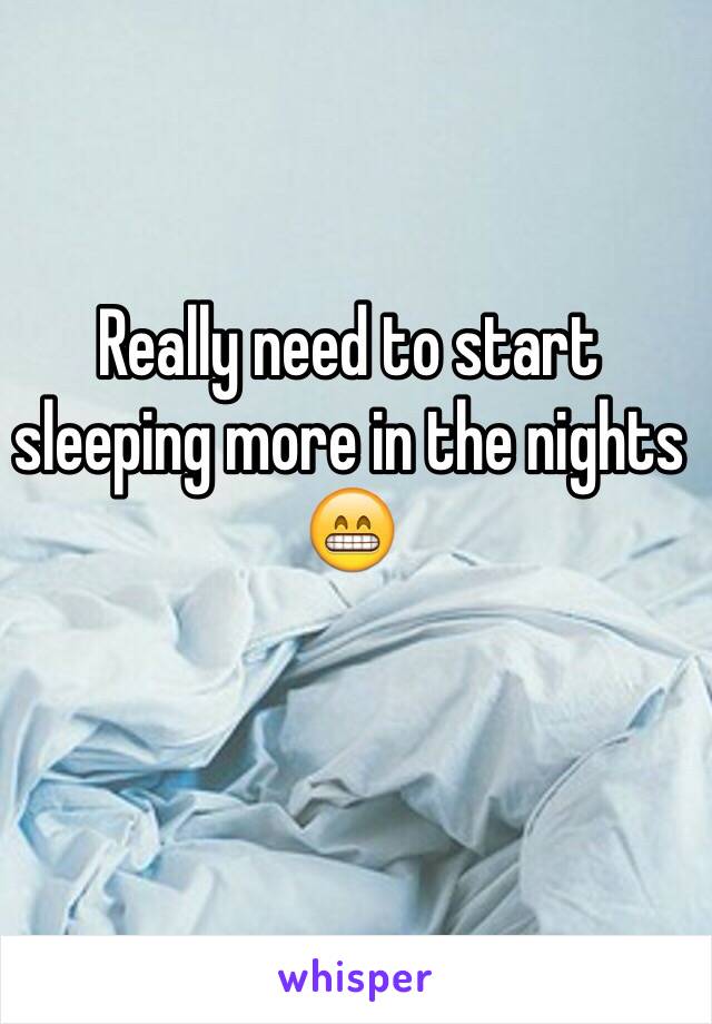 Really need to start sleeping more in the nights 😁