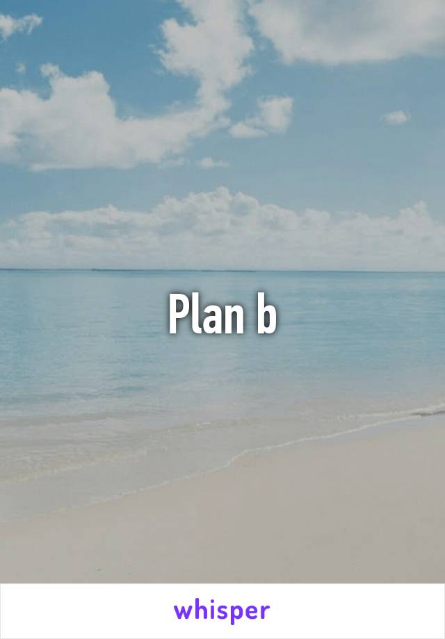 Plan b