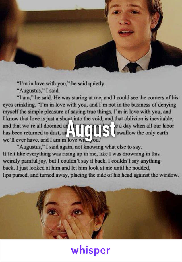 August