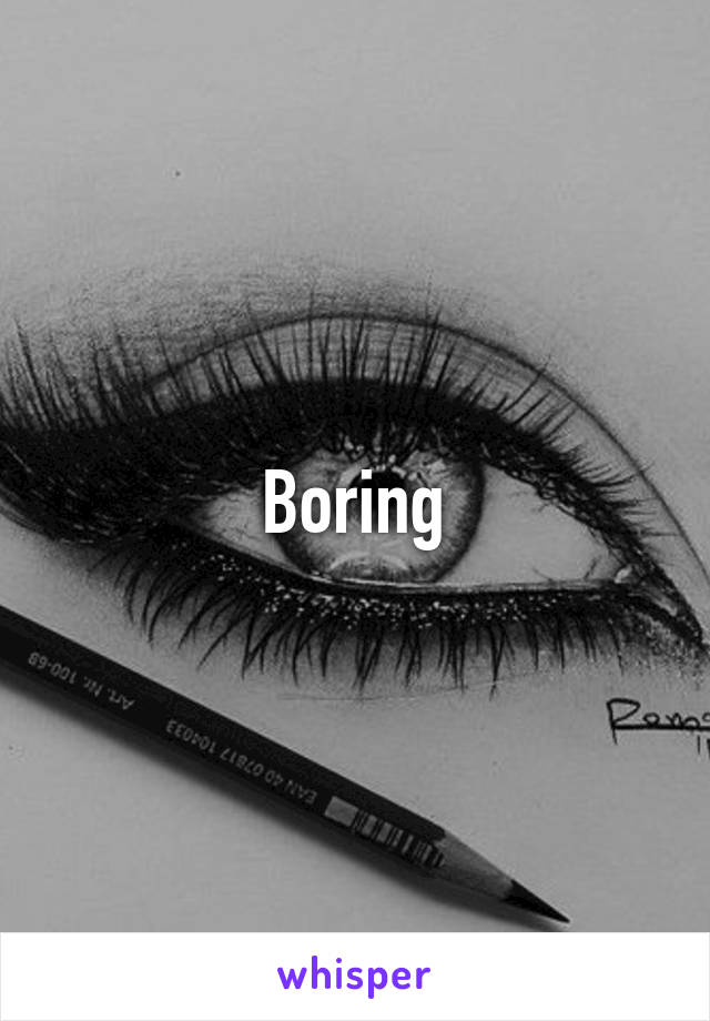 Boring