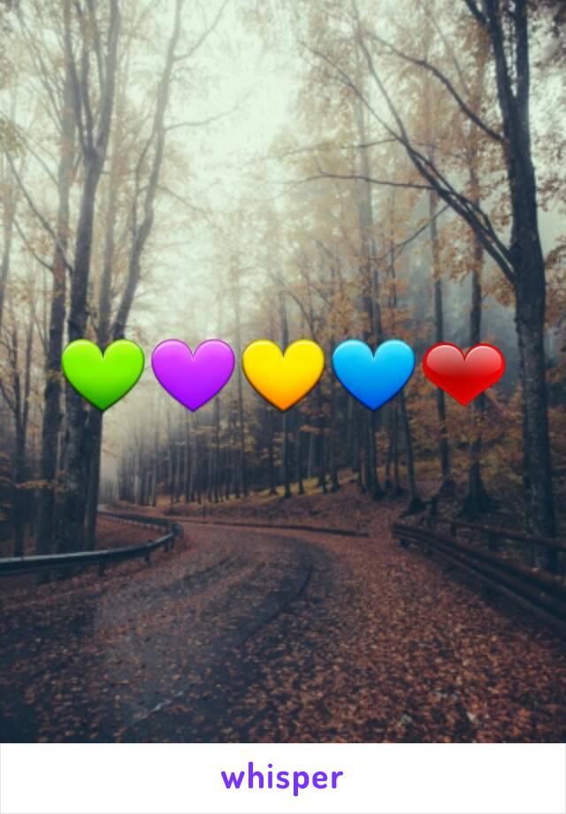 💚💜💛💙❤