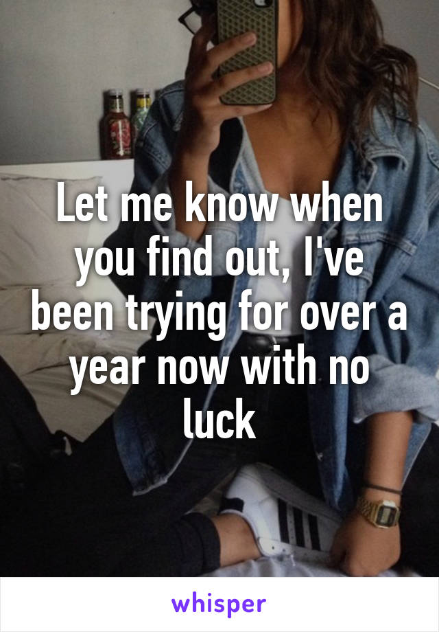 Let me know when you find out, I've been trying for over a year now with no luck