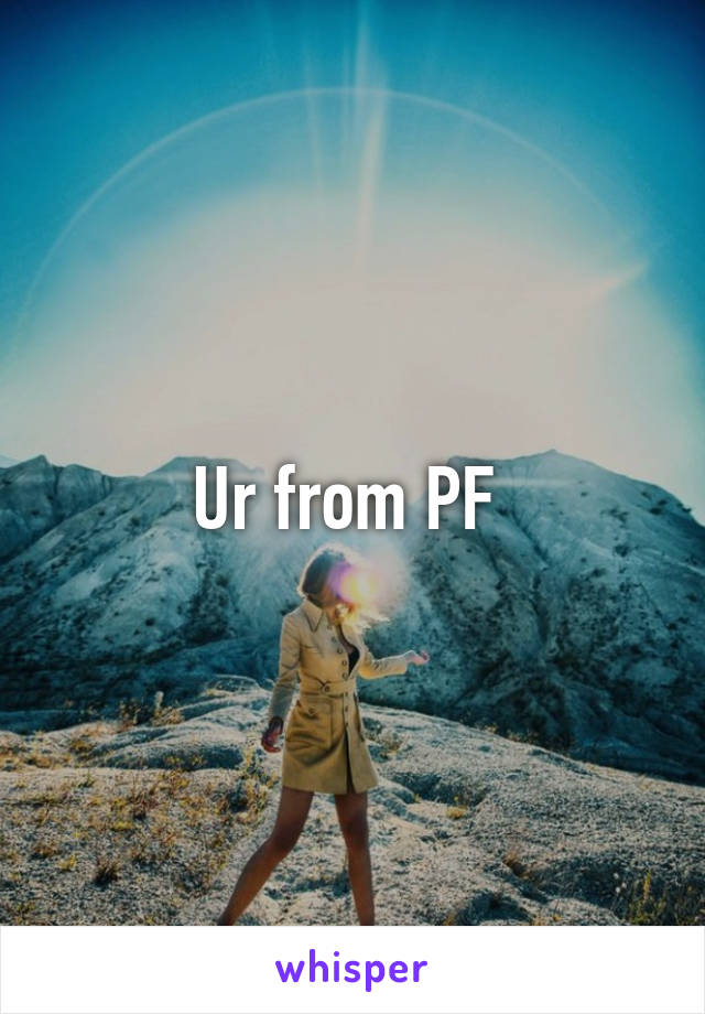 Ur from PF 