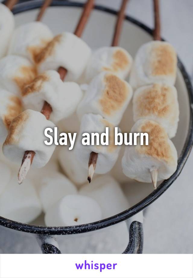 Slay and burn