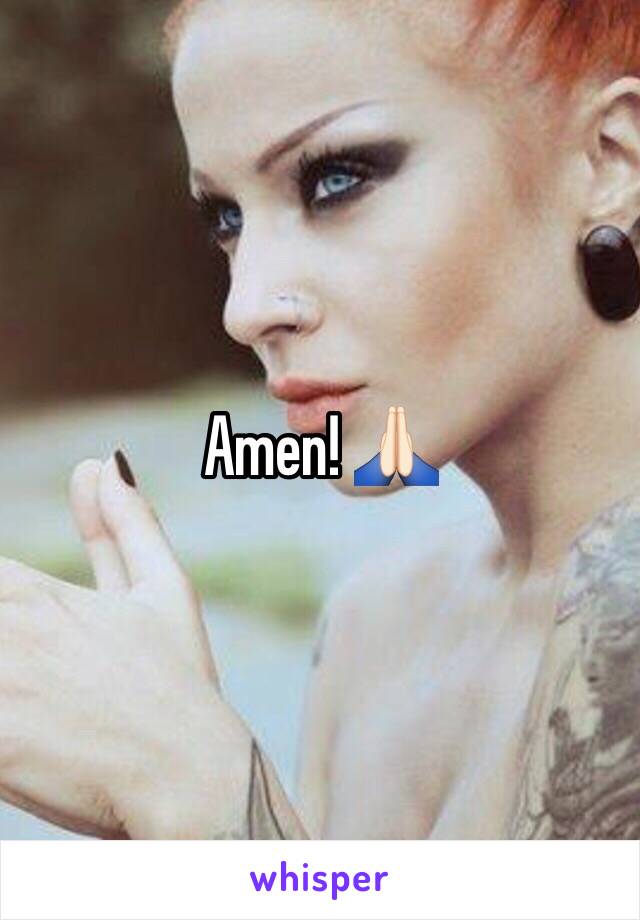 Amen! 🙏🏻