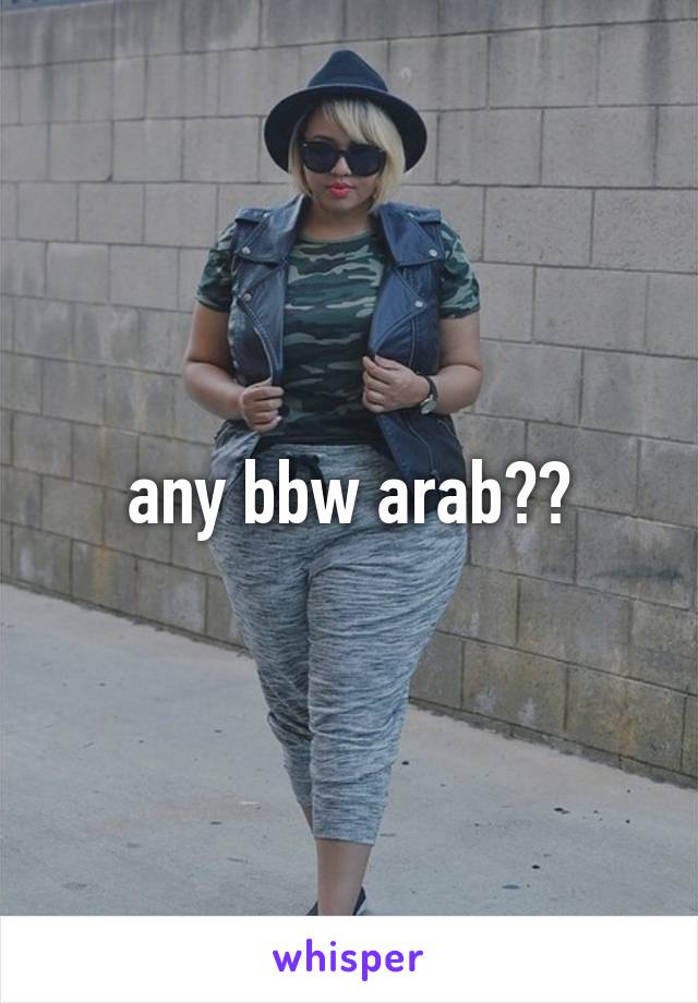 Ssbbw Arab