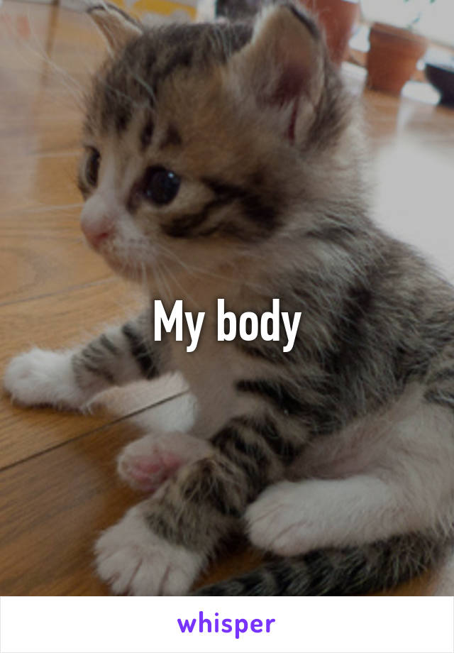 My body