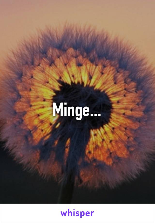 Minge...