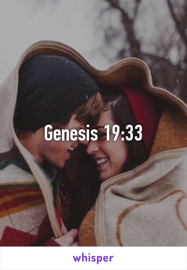 Genesis 19:33