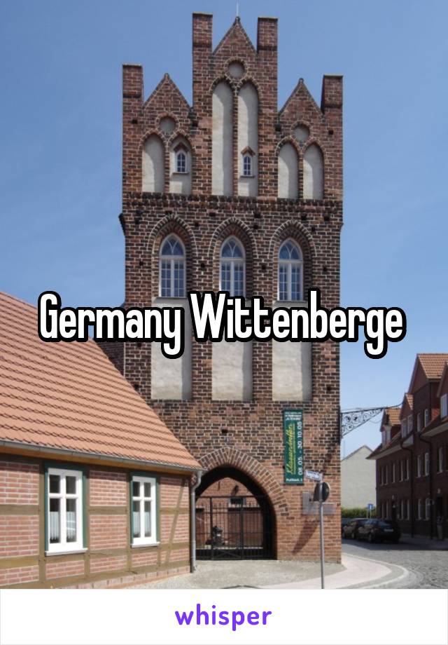 Germany Wittenberge 