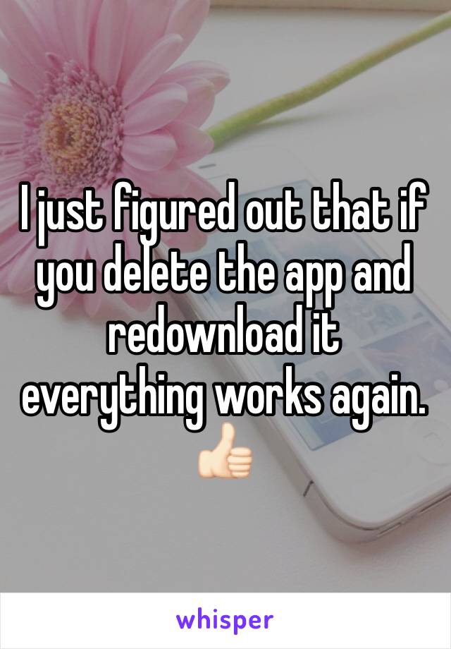 I just figured out that if you delete the app and redownload it everything works again. 👍🏻