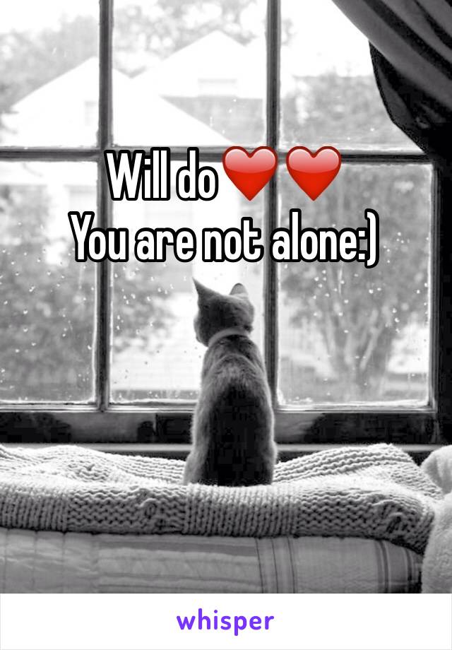 Will do❤️❤️
You are not alone:)