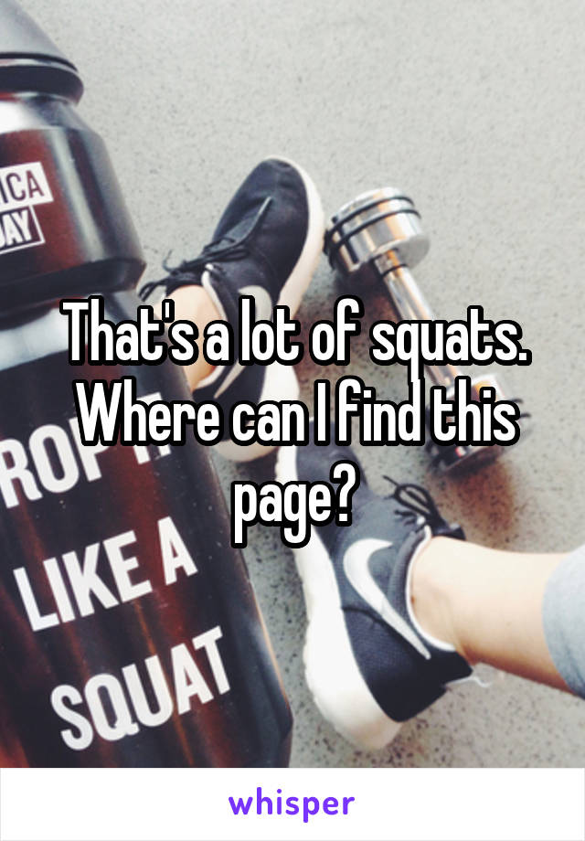 That's a lot of squats. Where can I find this page?