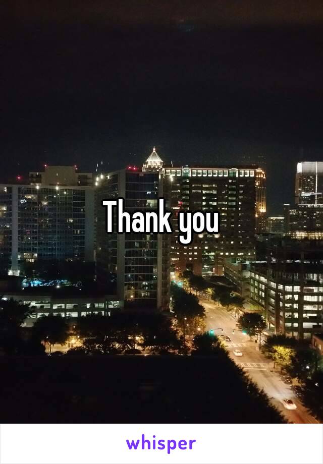 Thank you