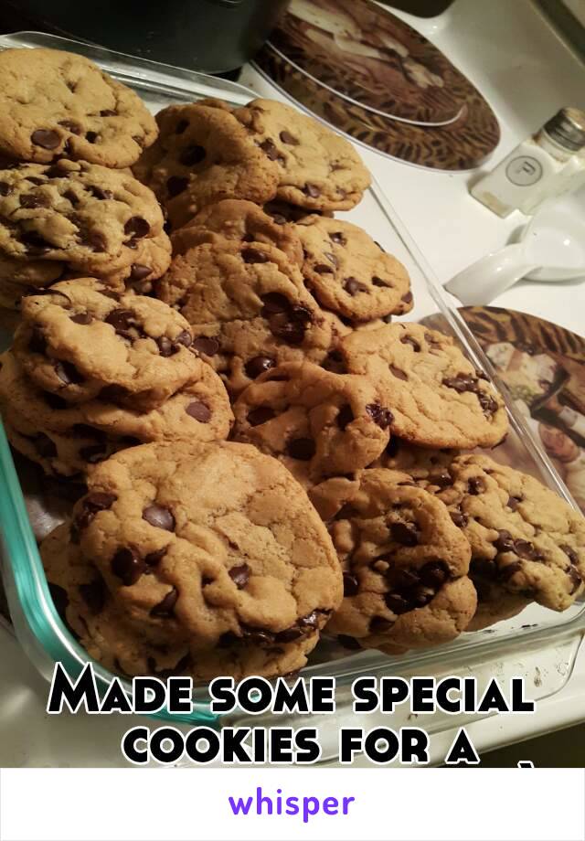 Made some special cookies for a special someone :)