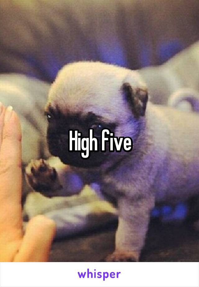 High five