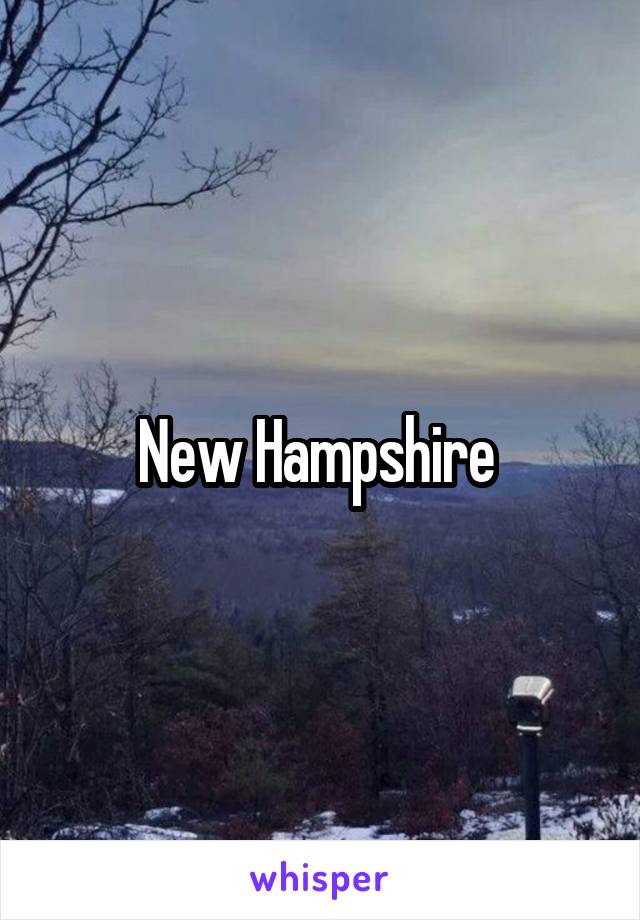 New Hampshire 