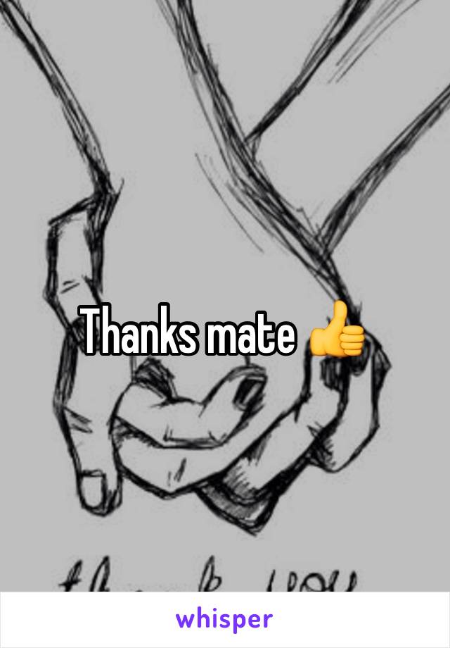 Thanks mate 👍