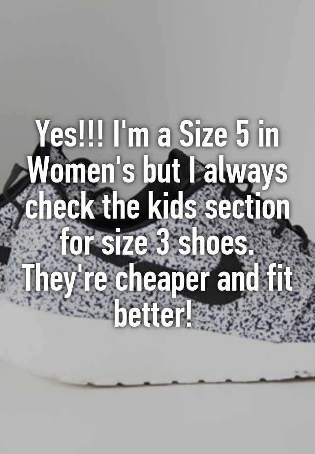 Grade School Size 5 In Women S