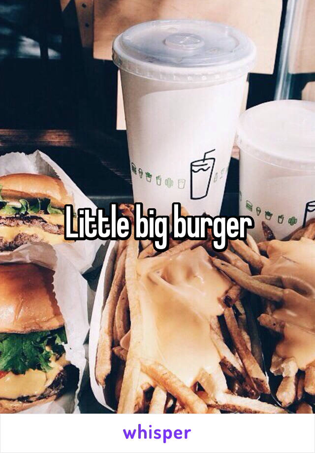 Little big burger