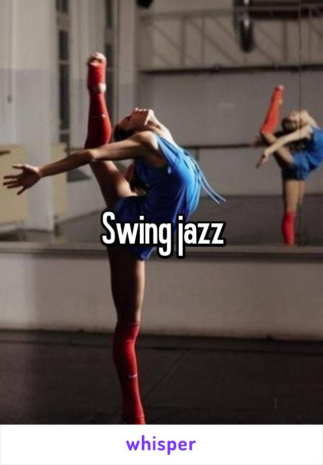 Swing jazz
