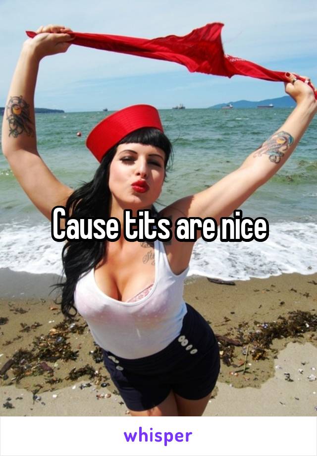 Cause tits are nice