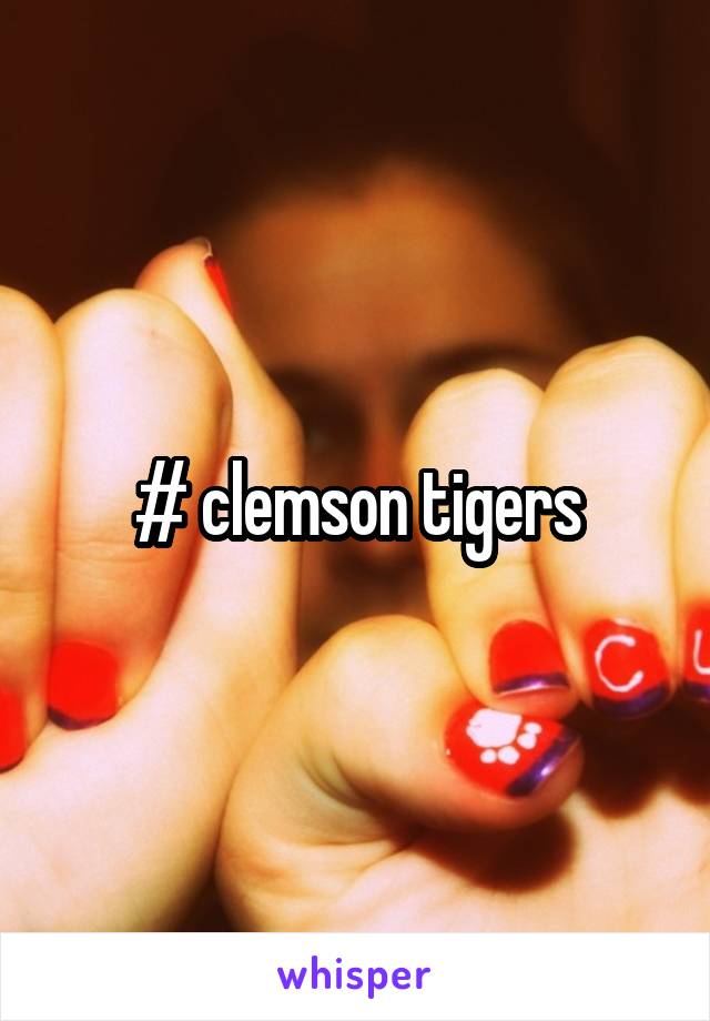 # clemson tigers