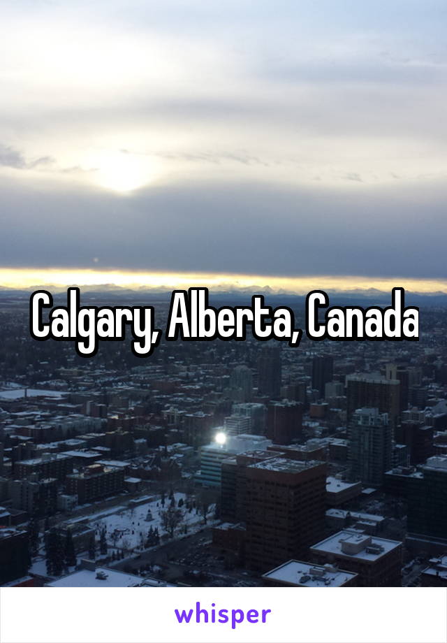 Calgary, Alberta, Canada