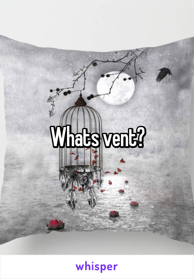 Whats vent?