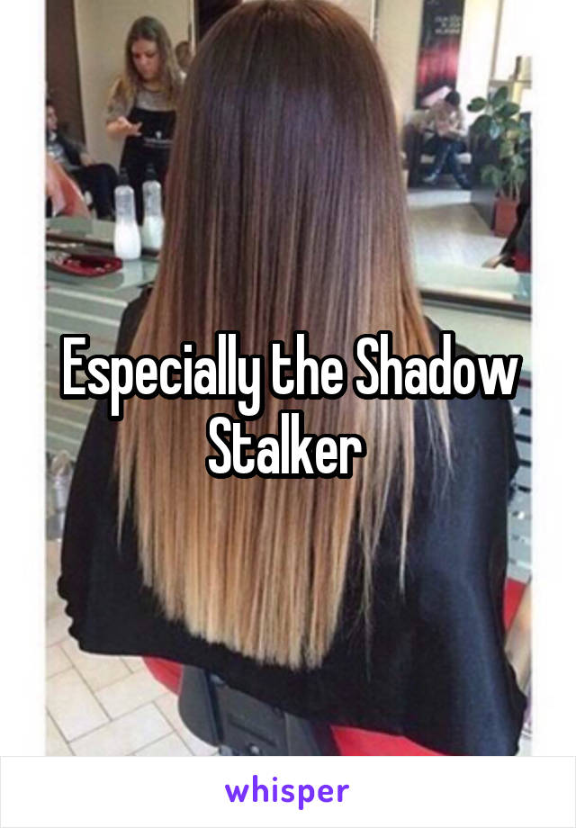 Especially the Shadow Stalker 