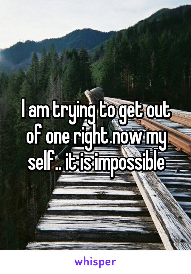 I am trying to get out of one right now my self.. it is impossible