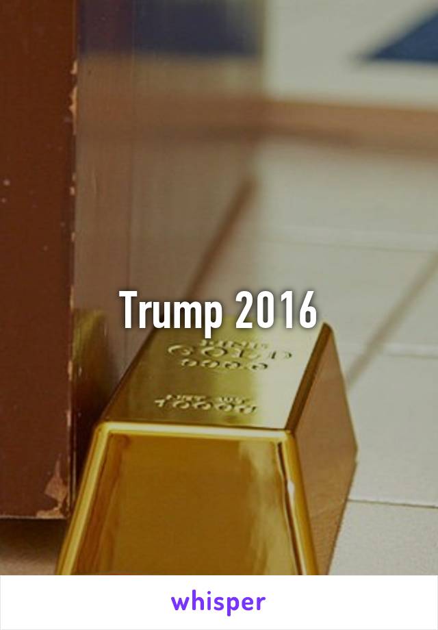 Trump 2016