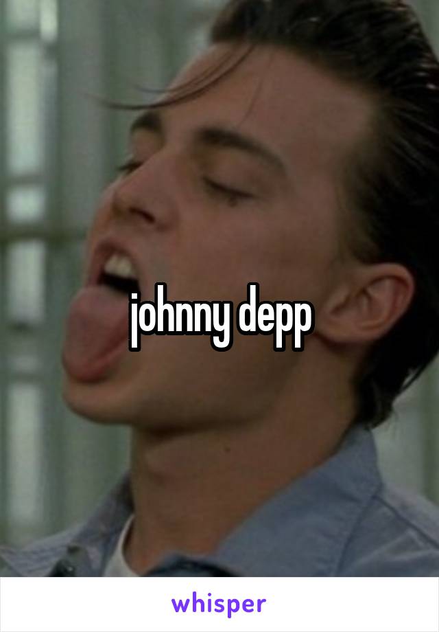 johnny depp