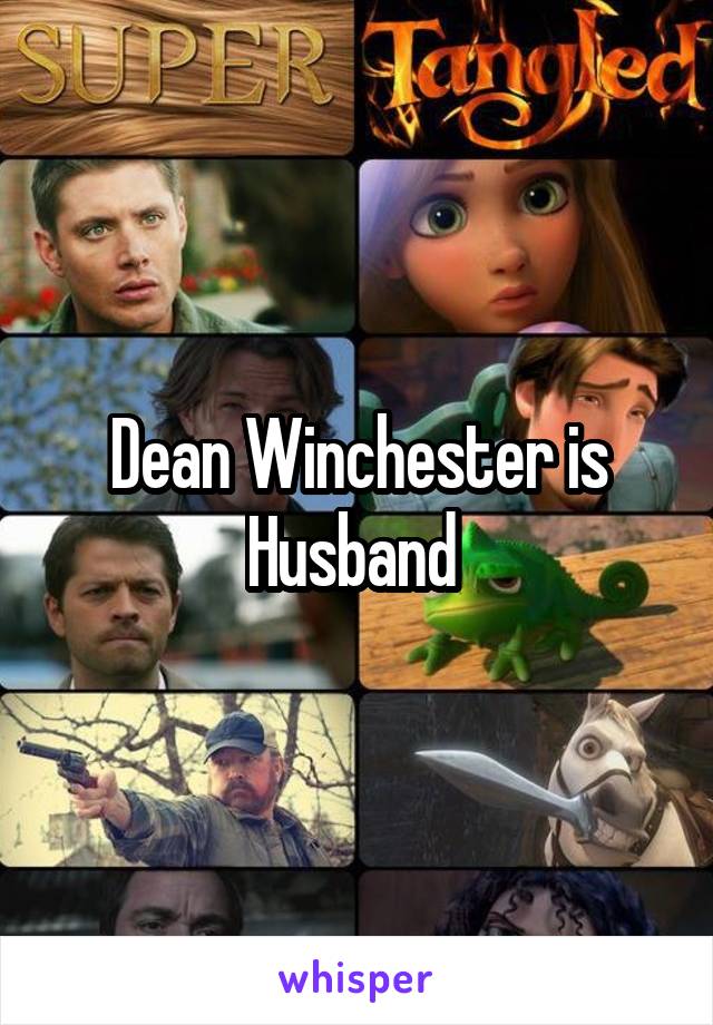 Dean Winchester is Husband 