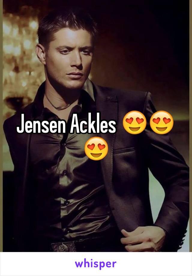 Jensen Ackles 😍😍😍