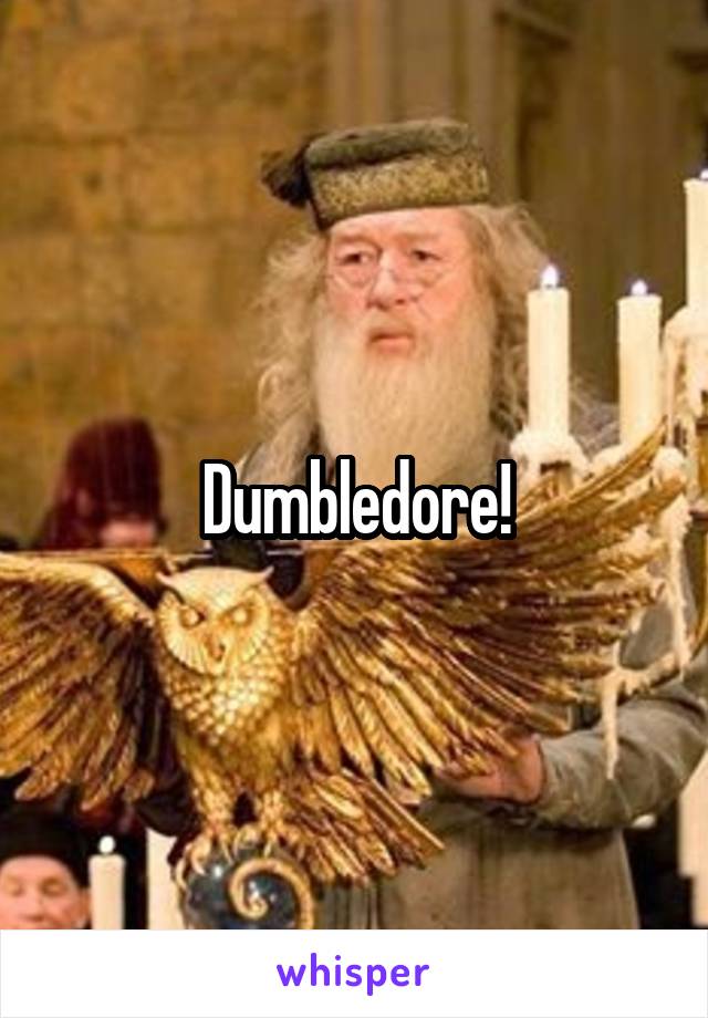 Dumbledore!