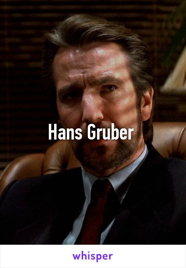 Hans Gruber 