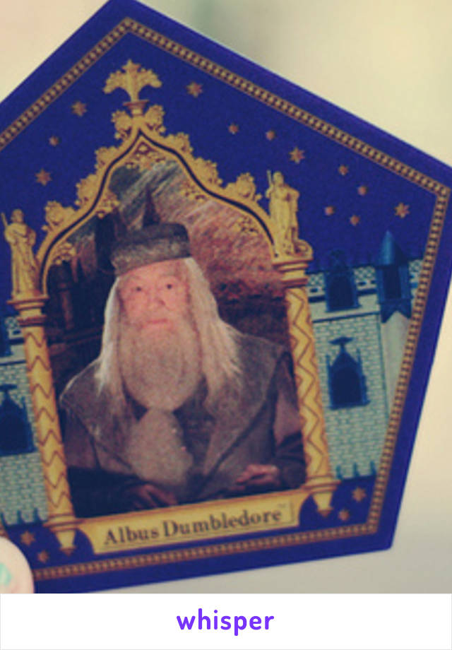 -holds back more tears- Dumbledore